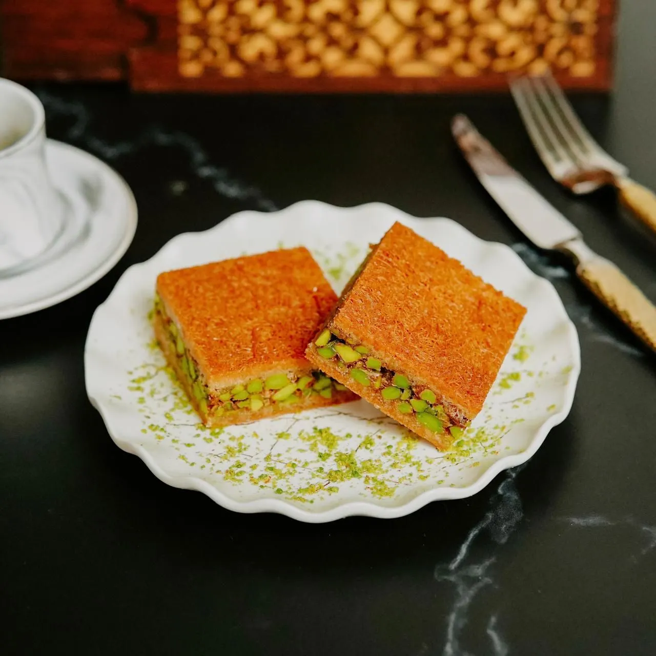 Pistachio ballourieh