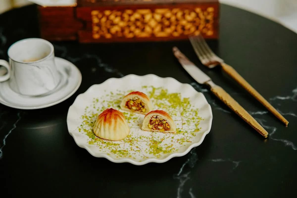 Pistachio maamoul