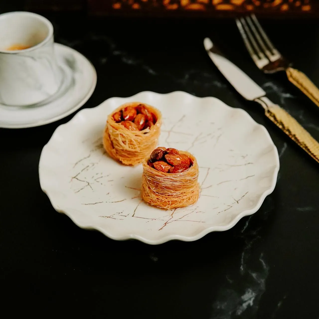 Hazelnut nest
